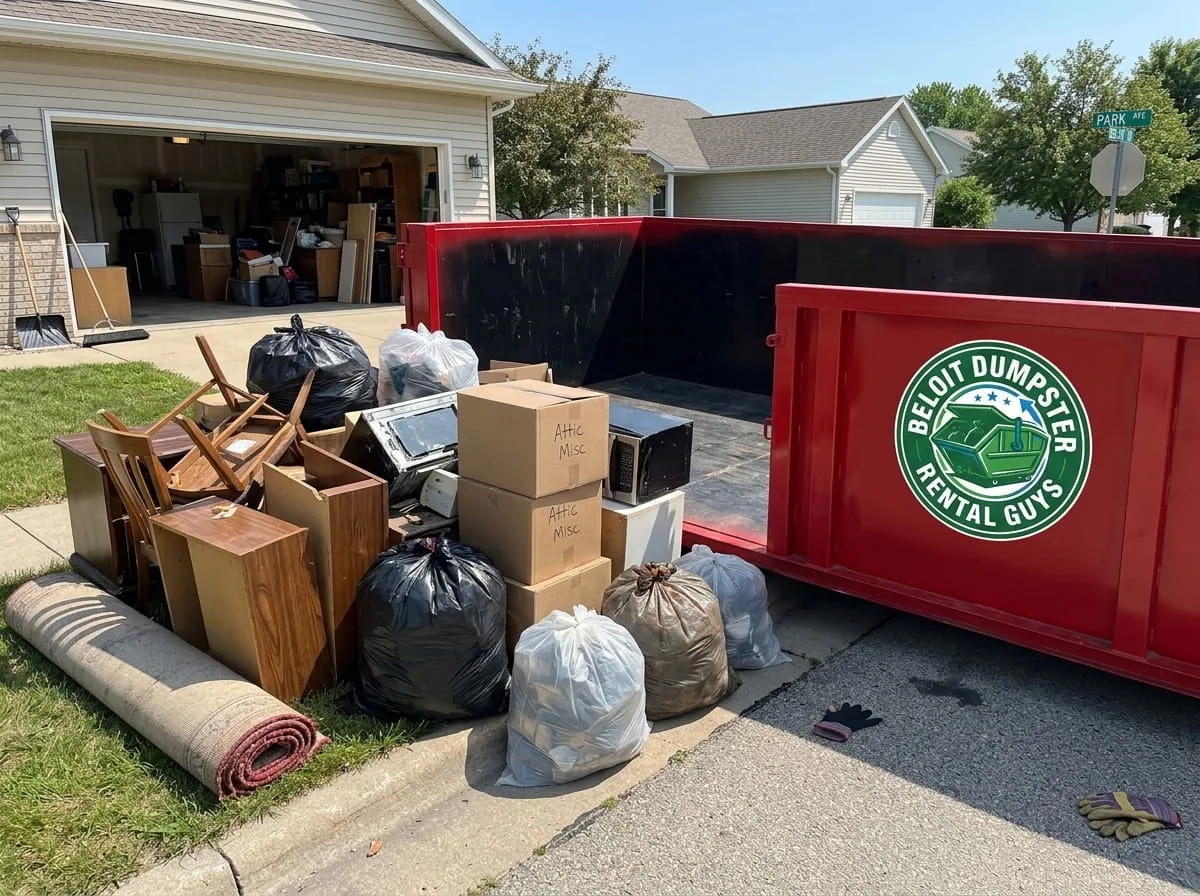 15 Yard Dumpster in Beloit WI