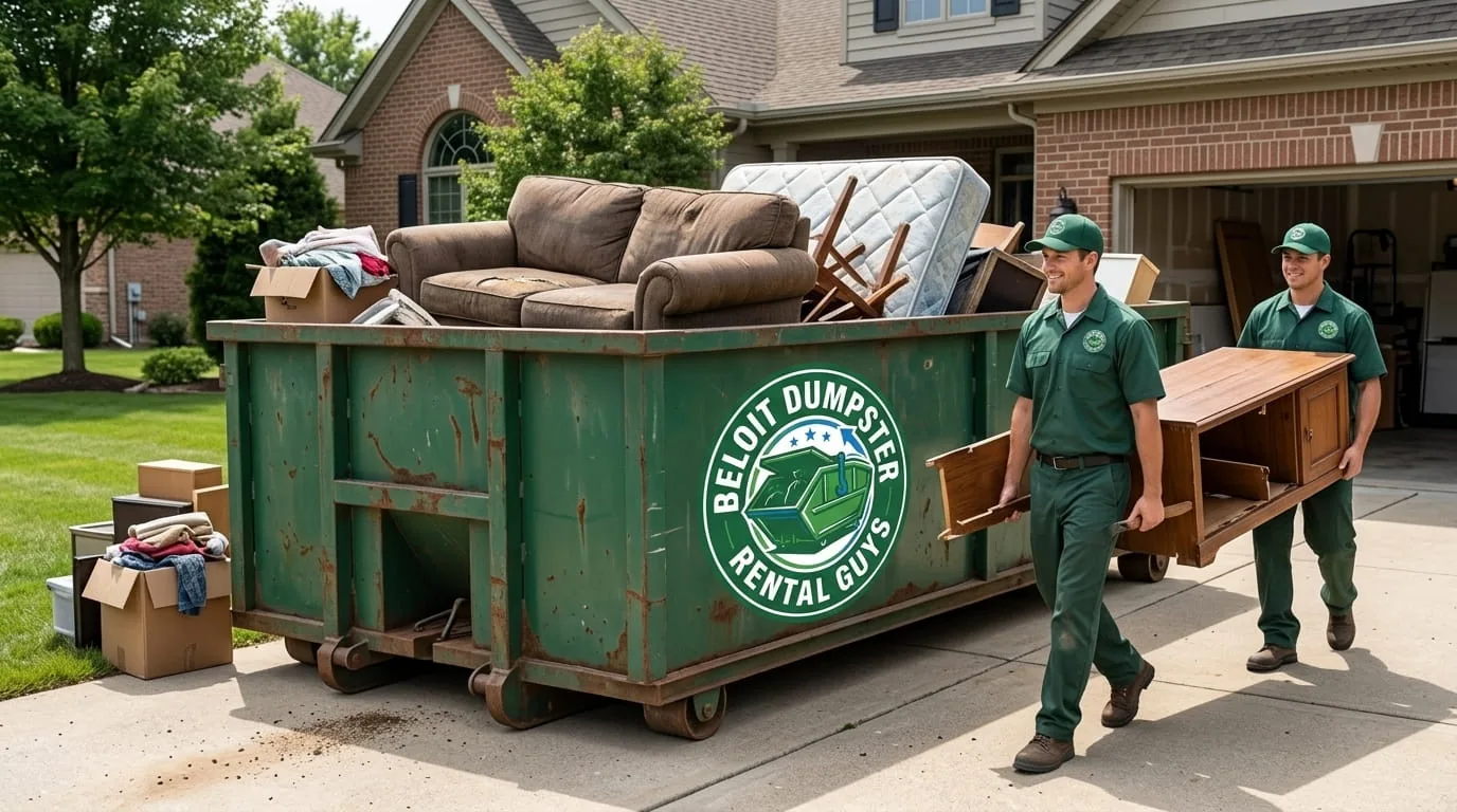 Construction Dumpster Rental in Beloit WI