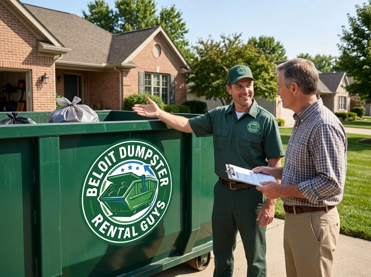 Dumpster rental in Brodhead WI Roll-off dumpster rental serving Brodhead, WI