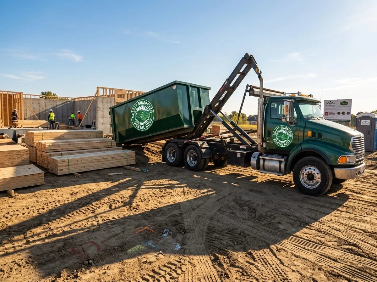 Dumpster rental in Milton WI Roll-off dumpster rental serving Milton, WI