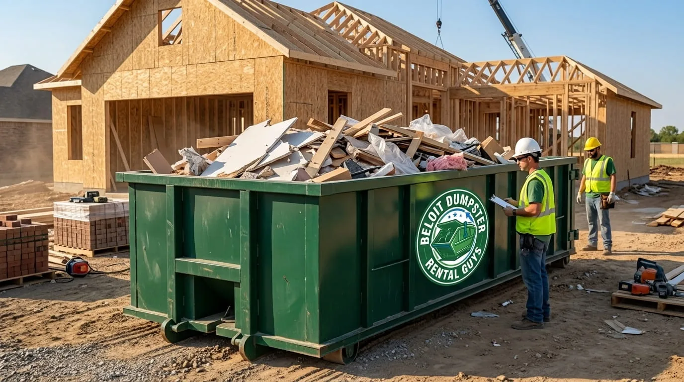 Roofing Debris Removal in Beloit WI